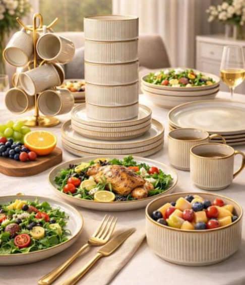 24pc dinning table set