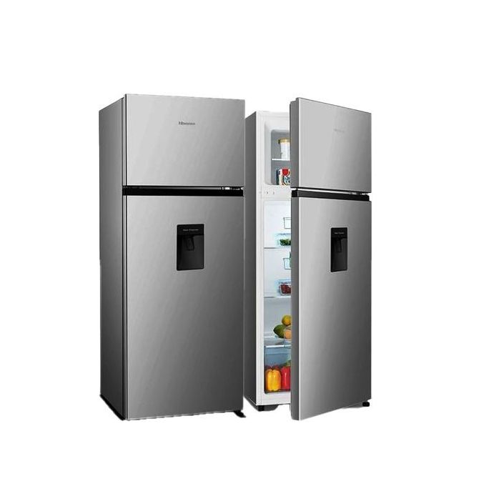 Hisense 270-Litre Fridge RD-27D; Water Dispenser Top Mounted Double Door Fridge Refrigerator