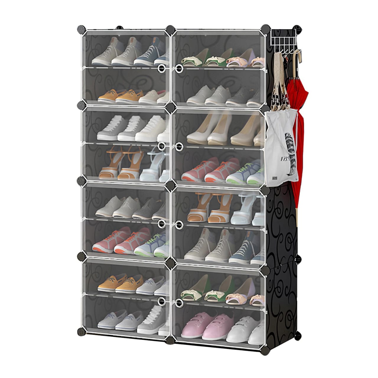 Multi-Layer Plastic Shoe Rack