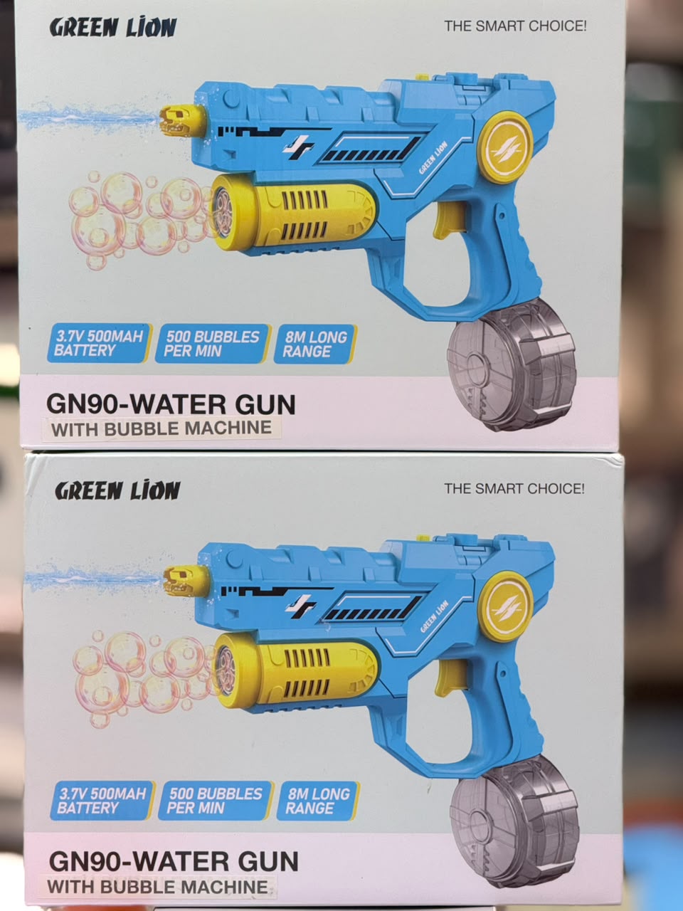 Greenlion GN90 Kids Electric Gun With Bubble Machine