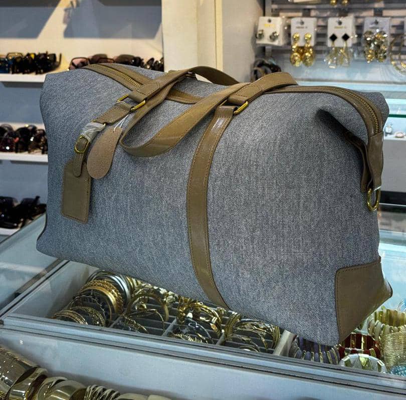 leather classy travel bag