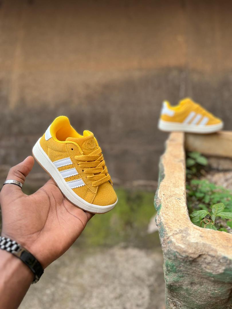 Mini Suede Kids Sneakers