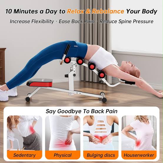 6-Pack Ab Crunch Fitness Machine.