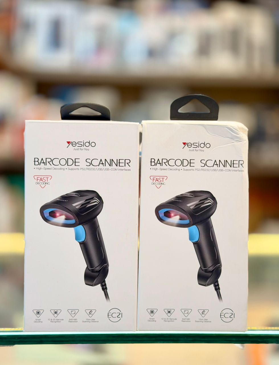 Yesido Wired Barcode Scanner Reader