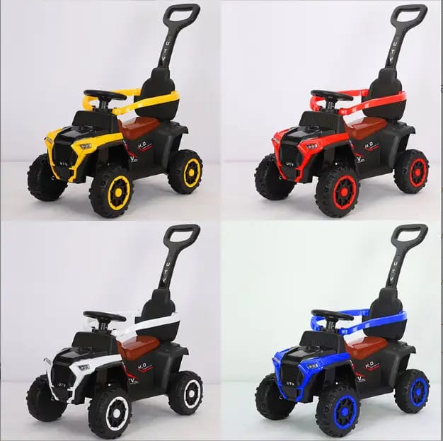 UTV Ride-On Push Car with Handle