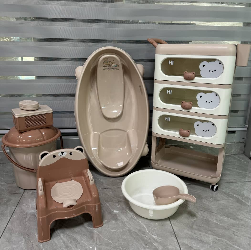 bathing baby bath sets