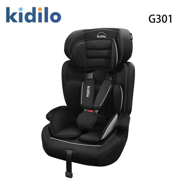 Kidilo G301 Car Seat - Group 1/2/3 (9–36 Kg) - Adjustable Headrest