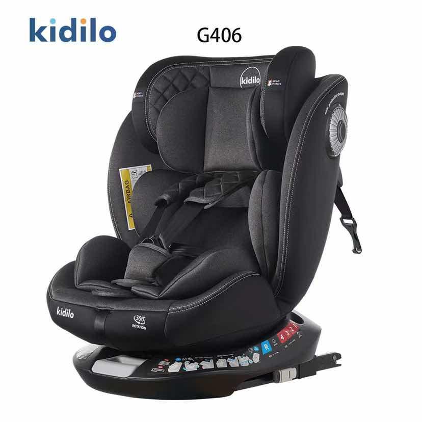 Kidilo G406 360° Rotating Baby Car Seat (0 To 4yrs)