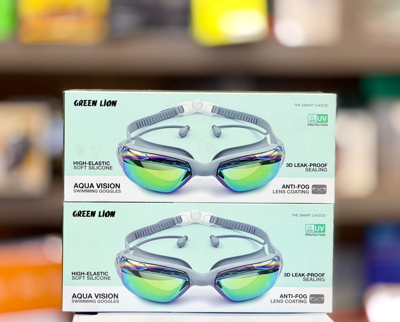 GreenLion Aqua Vision Pro Swimming Goggles
