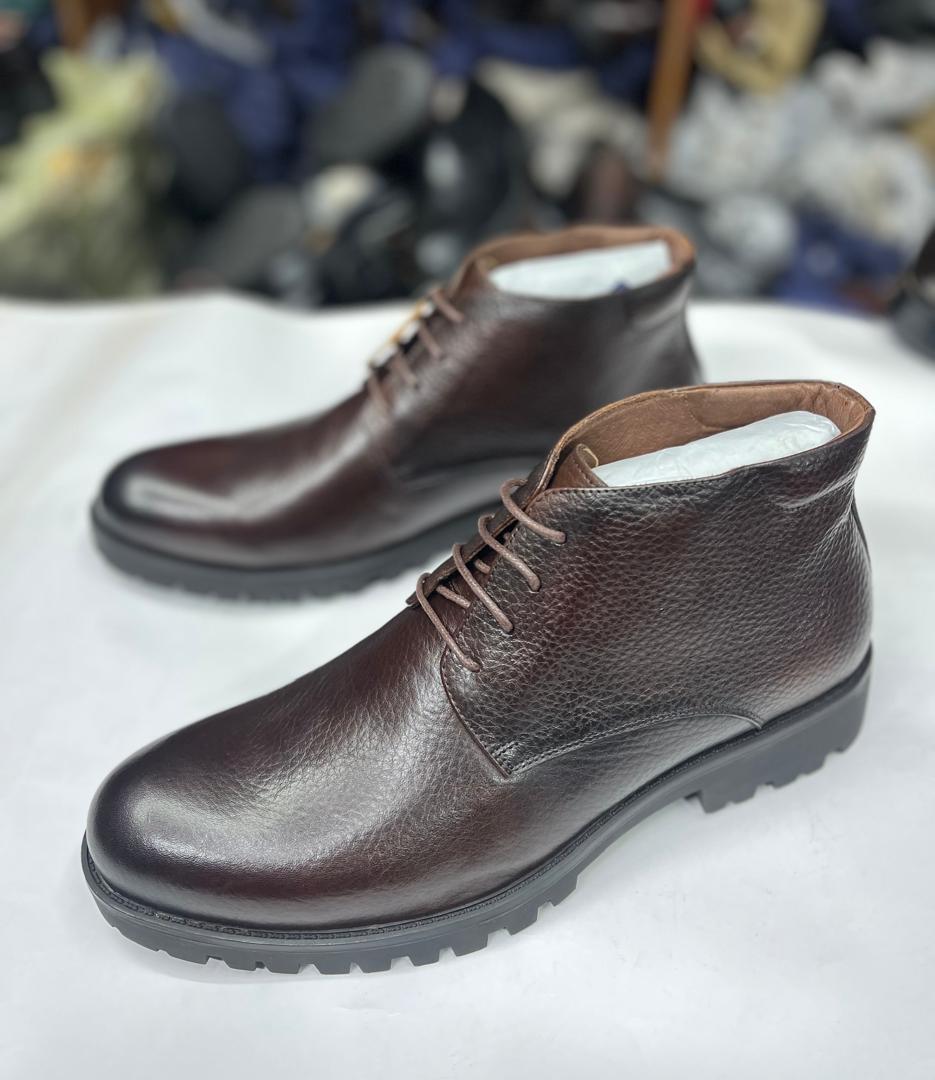 Men’s Faux Leather Boots
