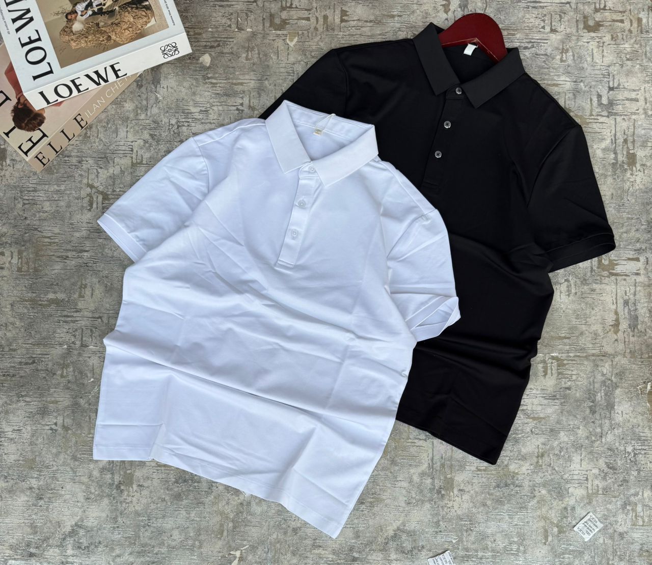 UNISEX  COLARED T-SHIRTS