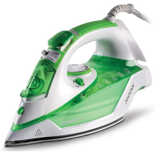 Kenwood 2600W Steam Iron With Ceramic Soleplate, Spray, Steam Burst STP70