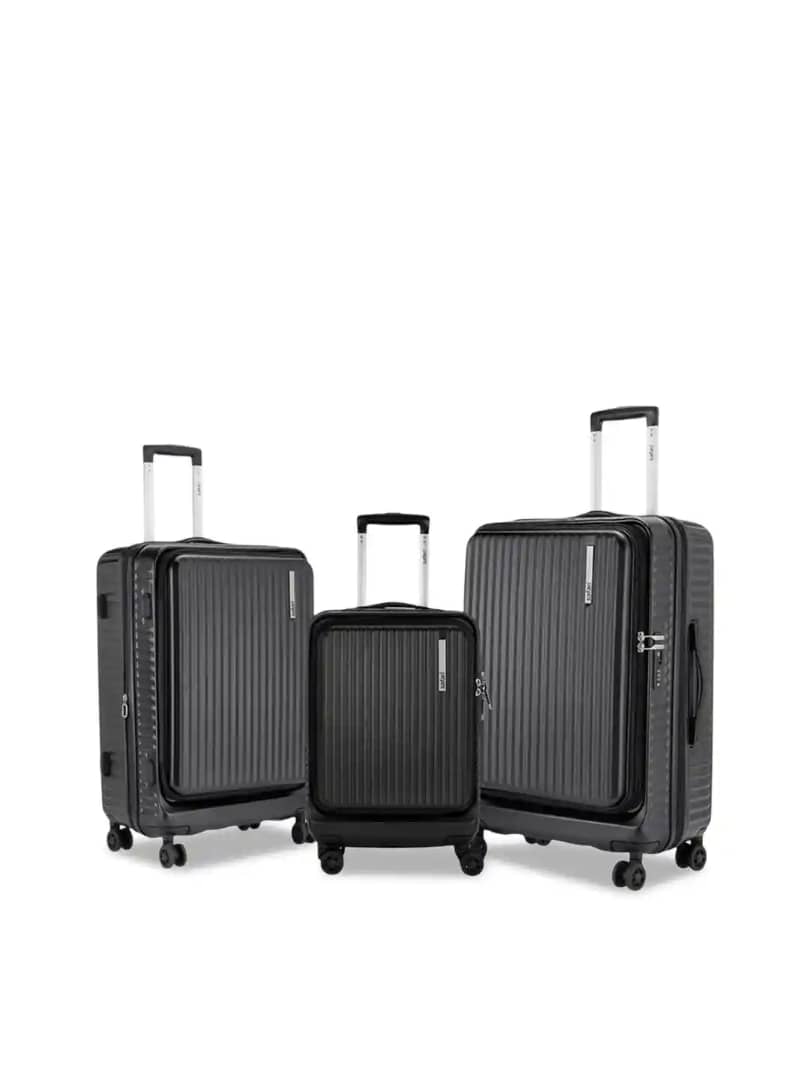 3Piece Hardside Front-Opening Spinner Luggage Set