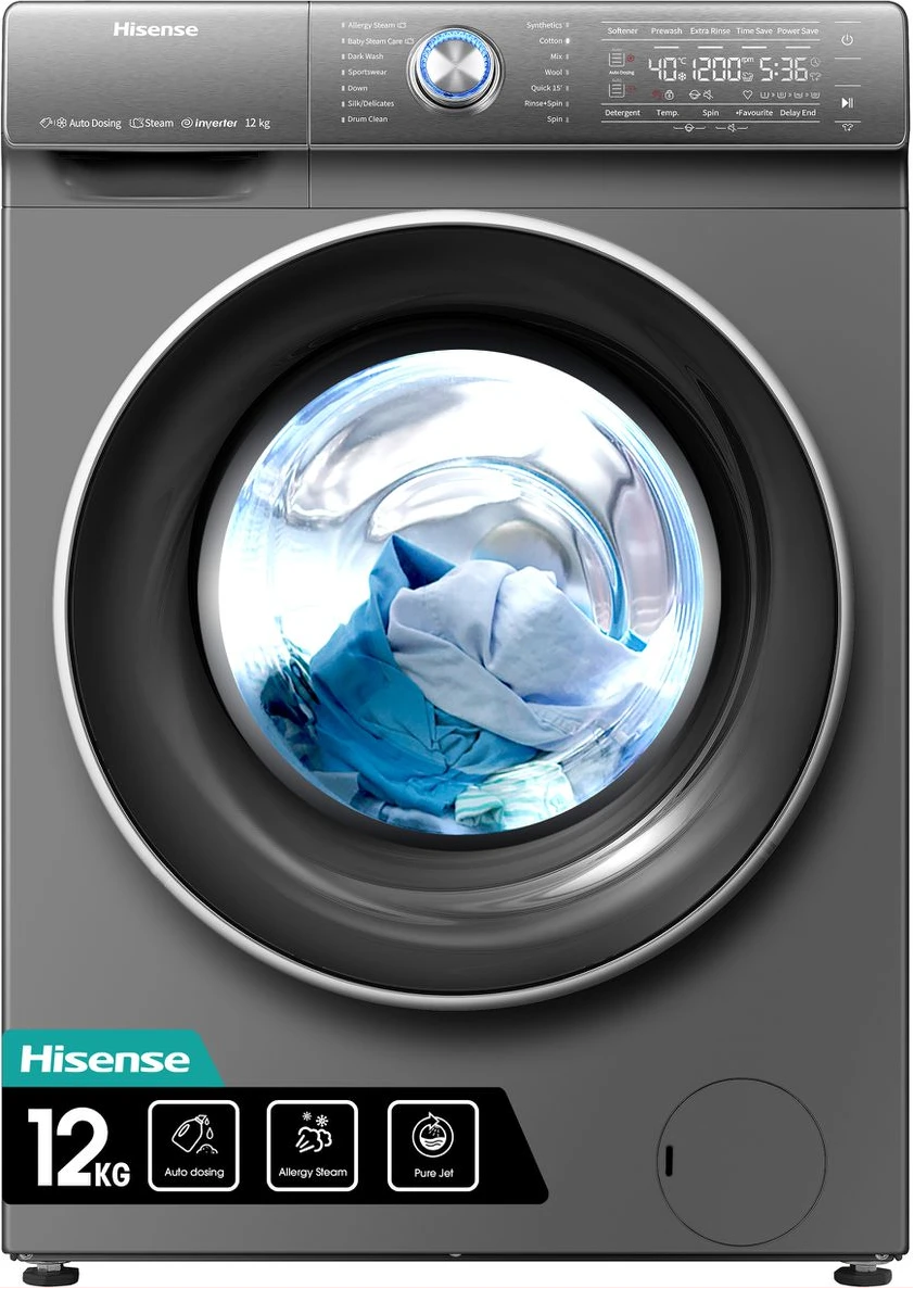 Hisense 12kg Automatic Front Load Washing Machine