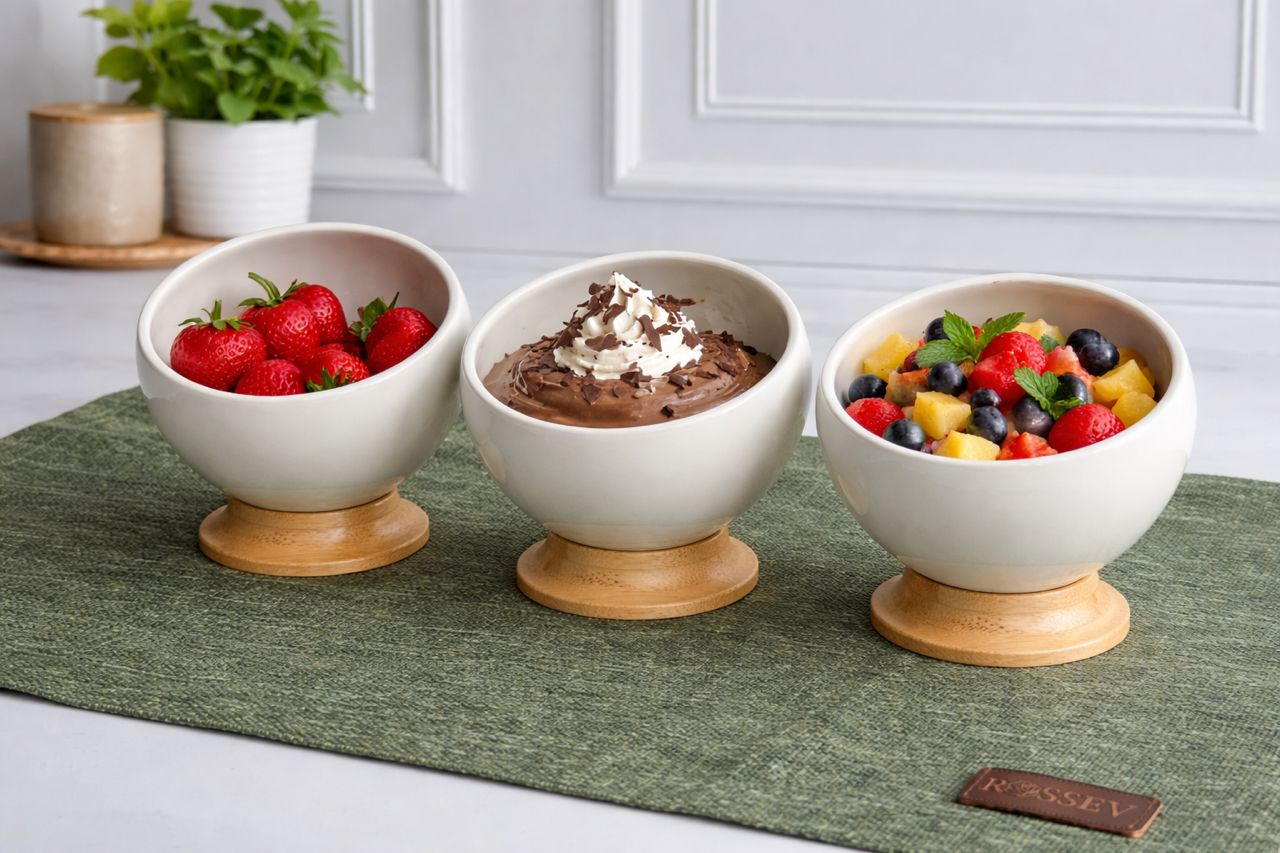Ceramic bowl 3pc set