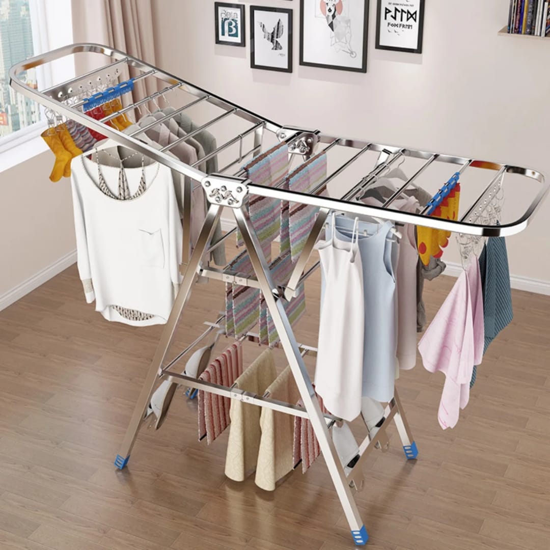 Foldable Clothes Drying Rack