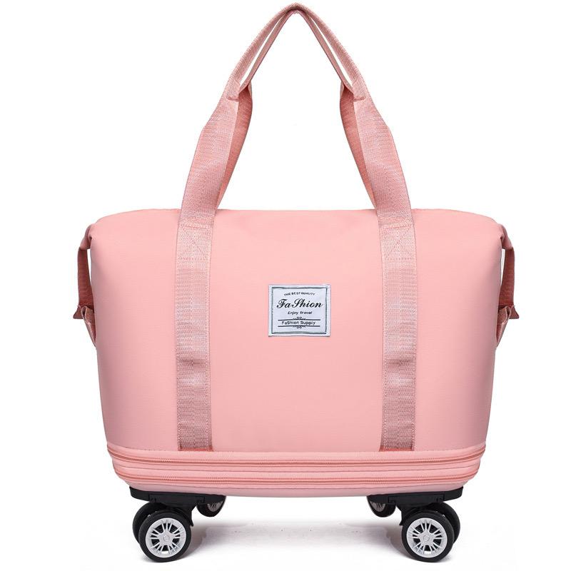 Expandable rolling travel bag