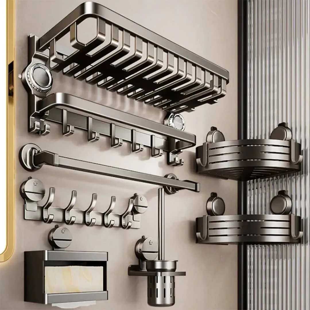 Stainless Steel Bathroom Accessories Set