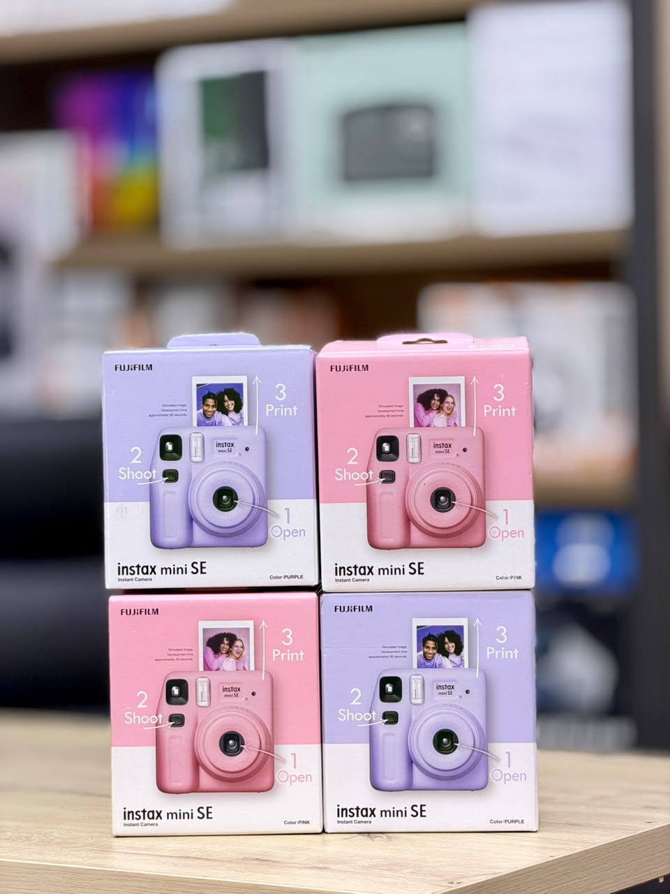 Fuji film instax Mini SE Instant Camera