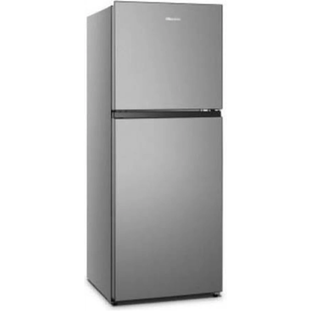 Hisense 266L Fridge RT266N4DGN; Double Door Top Mount Freezer Frost Free Refrigerator