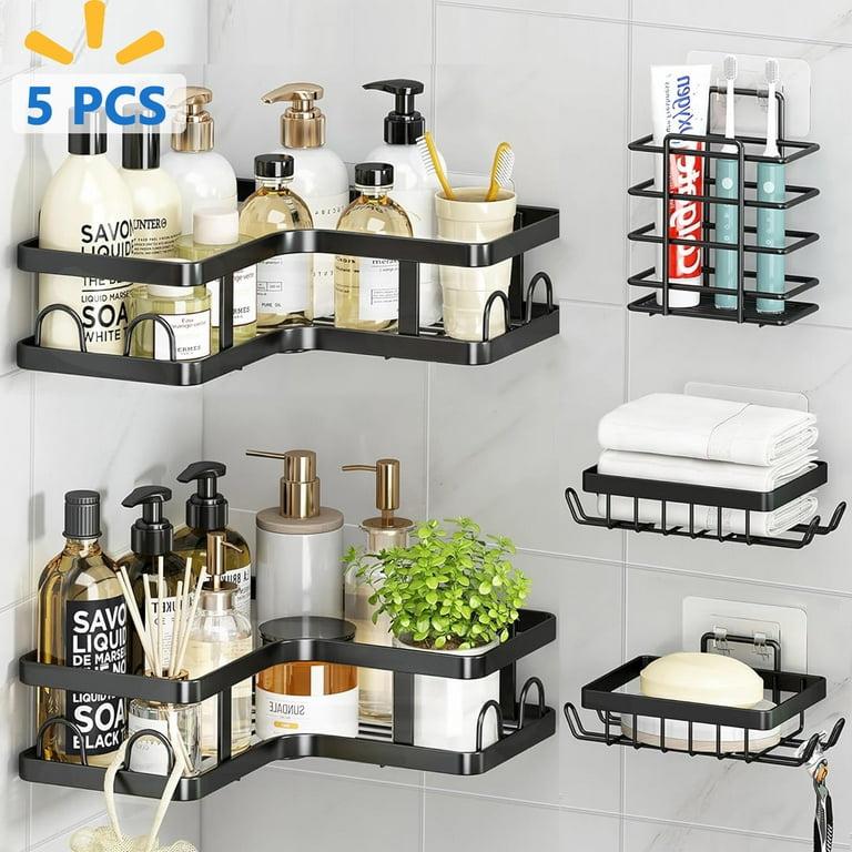 5-Piece Wall Mounted Bathroom Shelf Set
