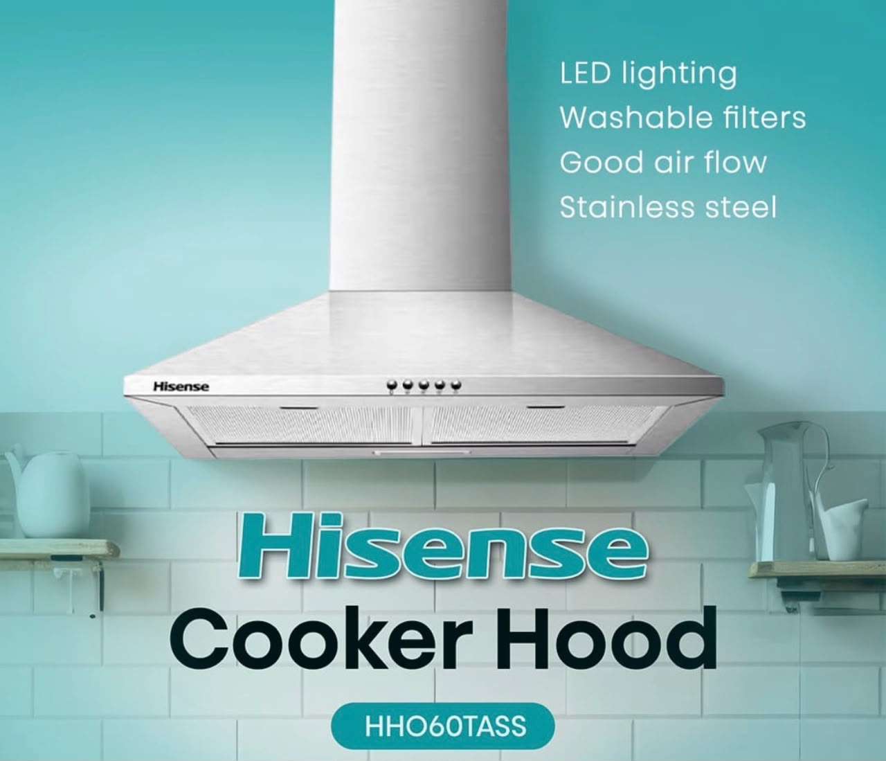 Hisense 60cm chimney hood