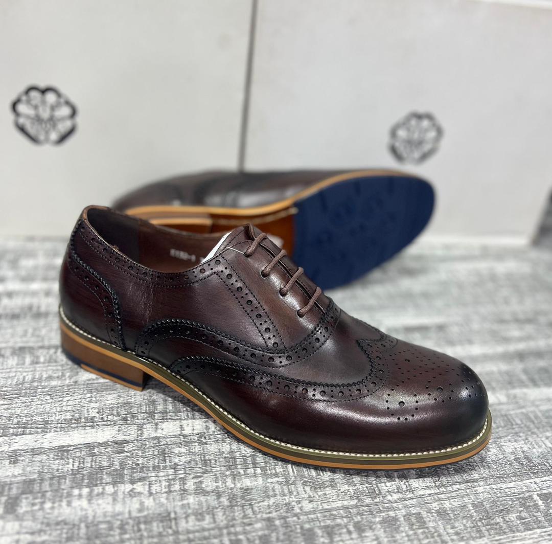 pure leather gentle shoes