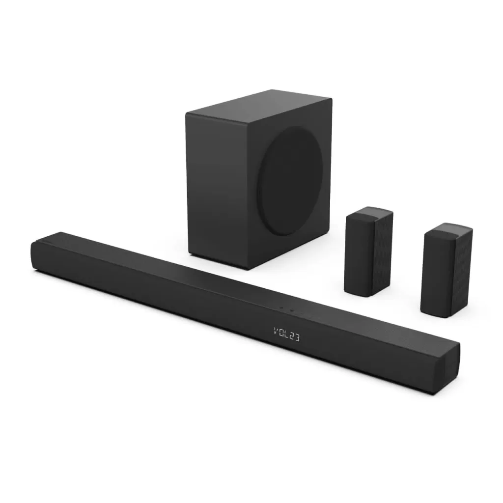 Hisense 5.1 Channel Soundbar, 540W with Wireless Subwoofer & Rear Speakers