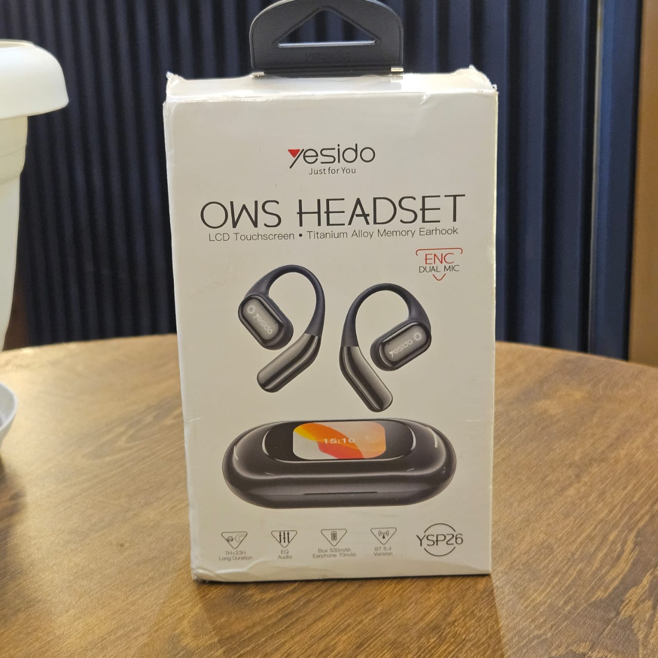 Yesido YSP26 ENC Noise Reduction Ear-hook Open OWS Bluetooth Earphone