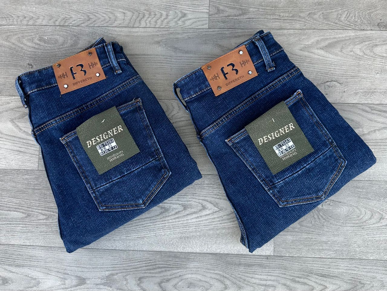Differeth individuality denim jeans