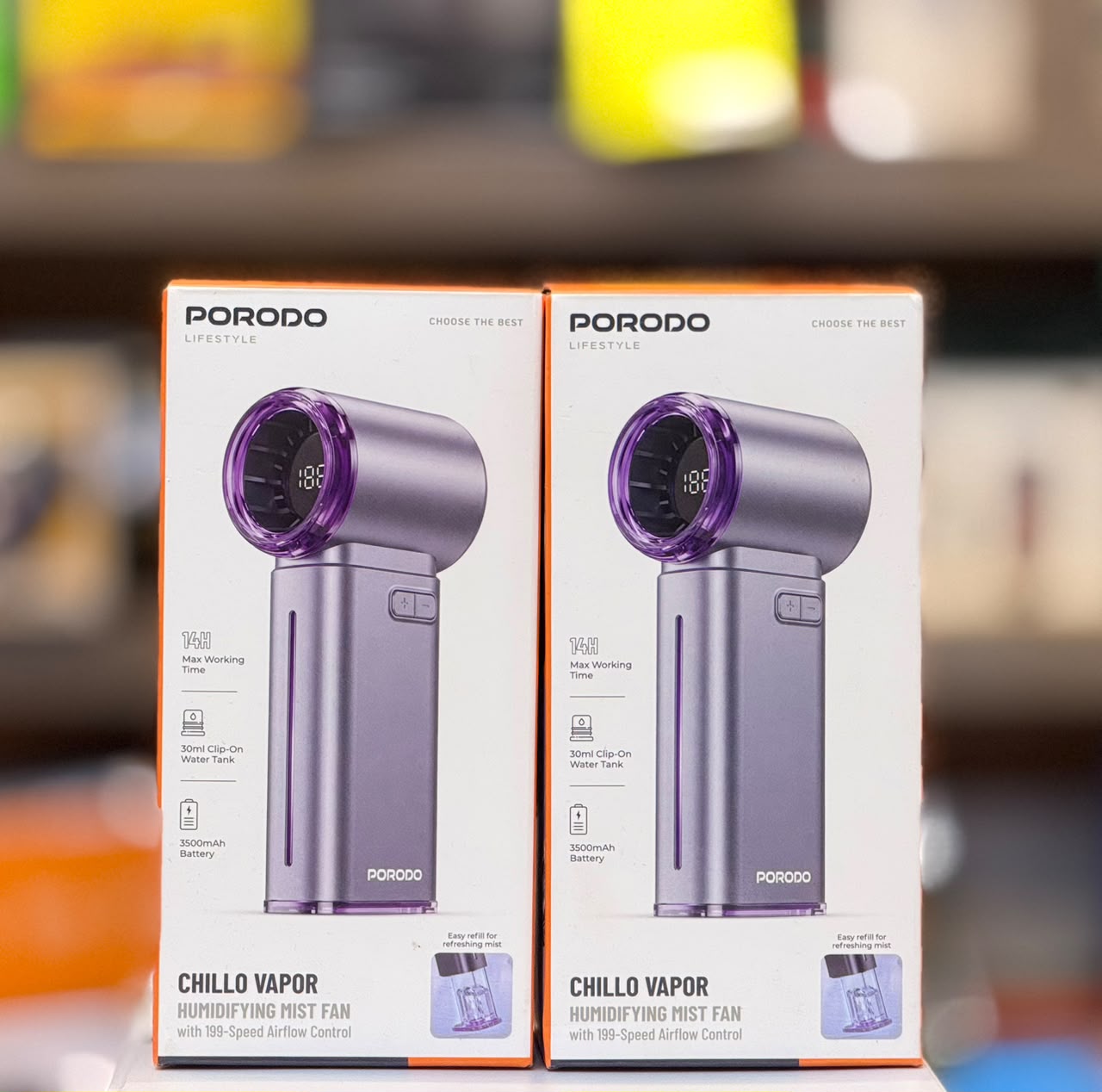 Porod0 Lifestyle Chillo Vapor Humidifying Mist Fan
