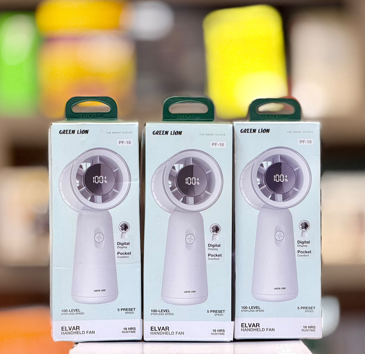 GreenLion Elvar Handheld Fan PF-18