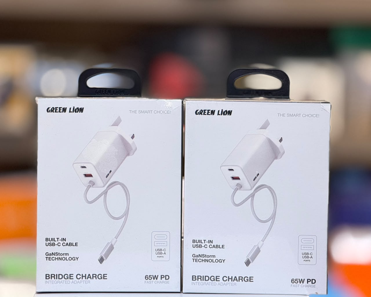 GreenLion Bridge Charge Integrated Gan Adapter 65W