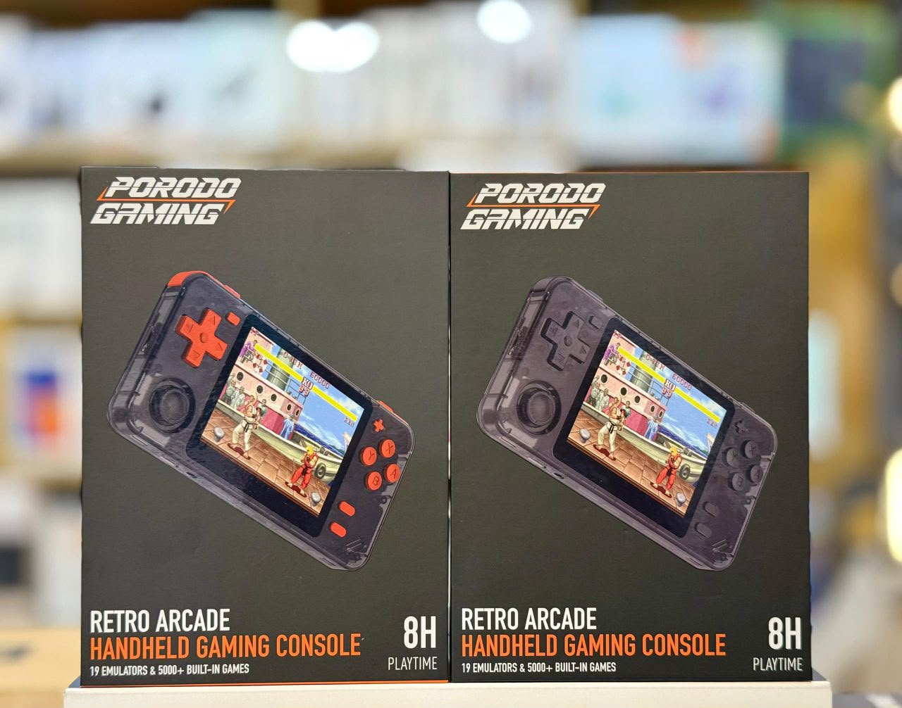 Porodo Gaming Retro Arcade Handheld Gaming Console 3.5inch