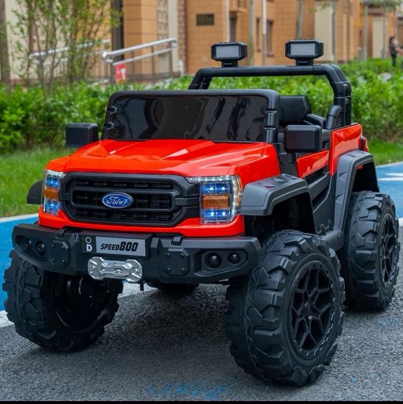 12V Electric Ride-On Ford Style Truck for Kids